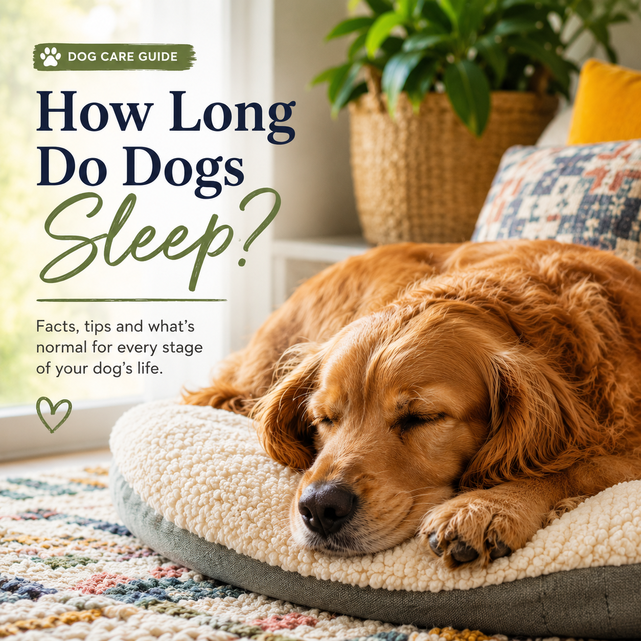 How Long Do Dogs Sleep? A Complete Guide for Dog Owners
