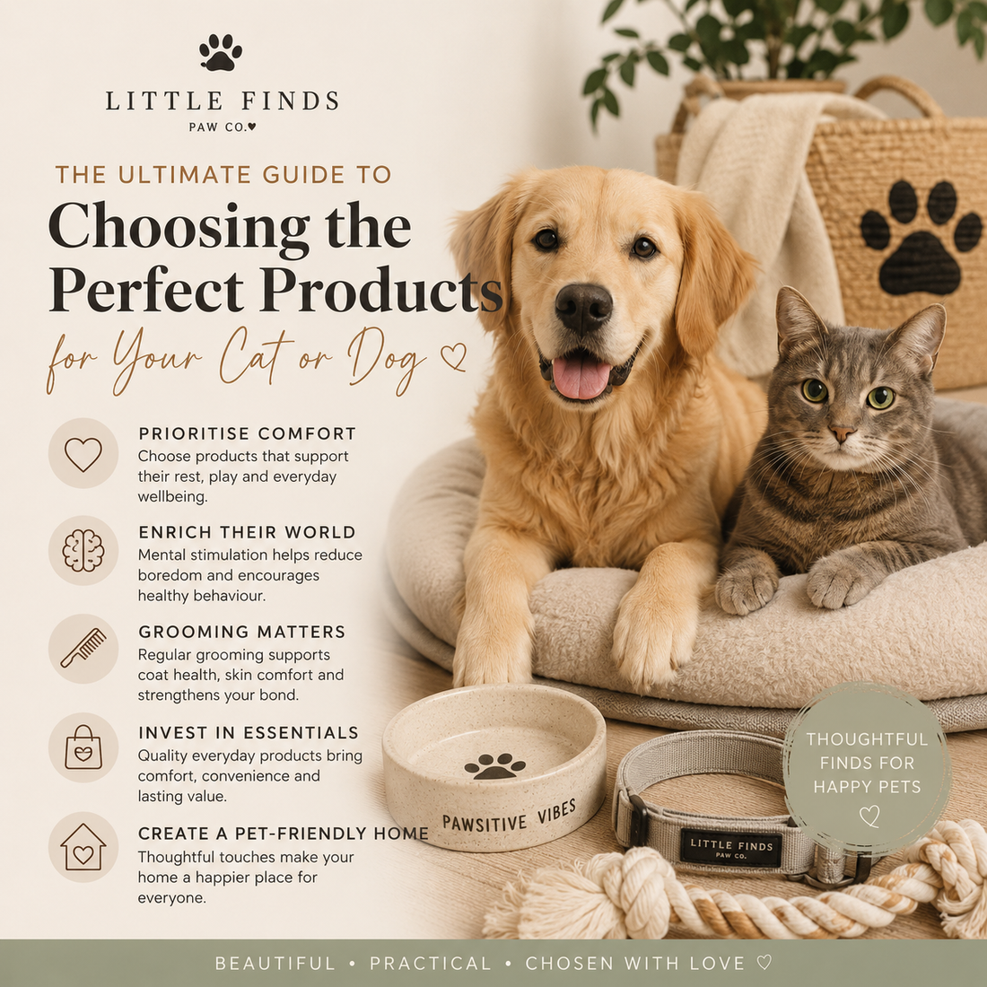 The Ultimate Guide to Choosing the Perfect Products for Your Cat or Dog