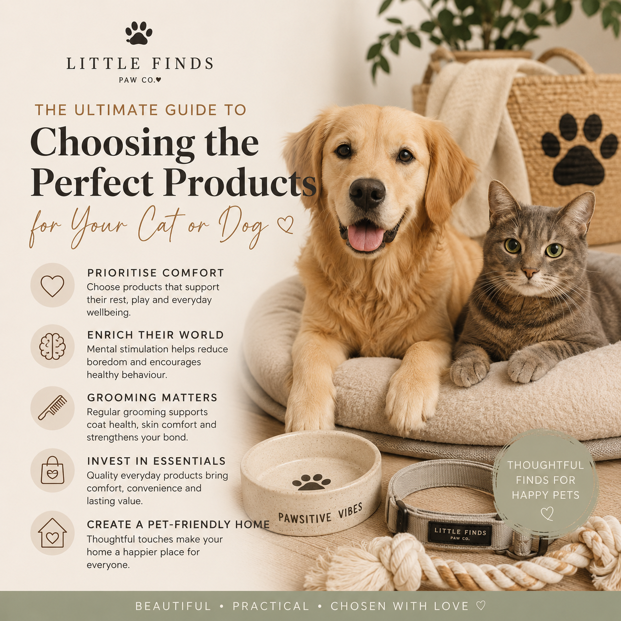 The Ultimate Guide to Choosing the Perfect Products for Your Cat or Dog