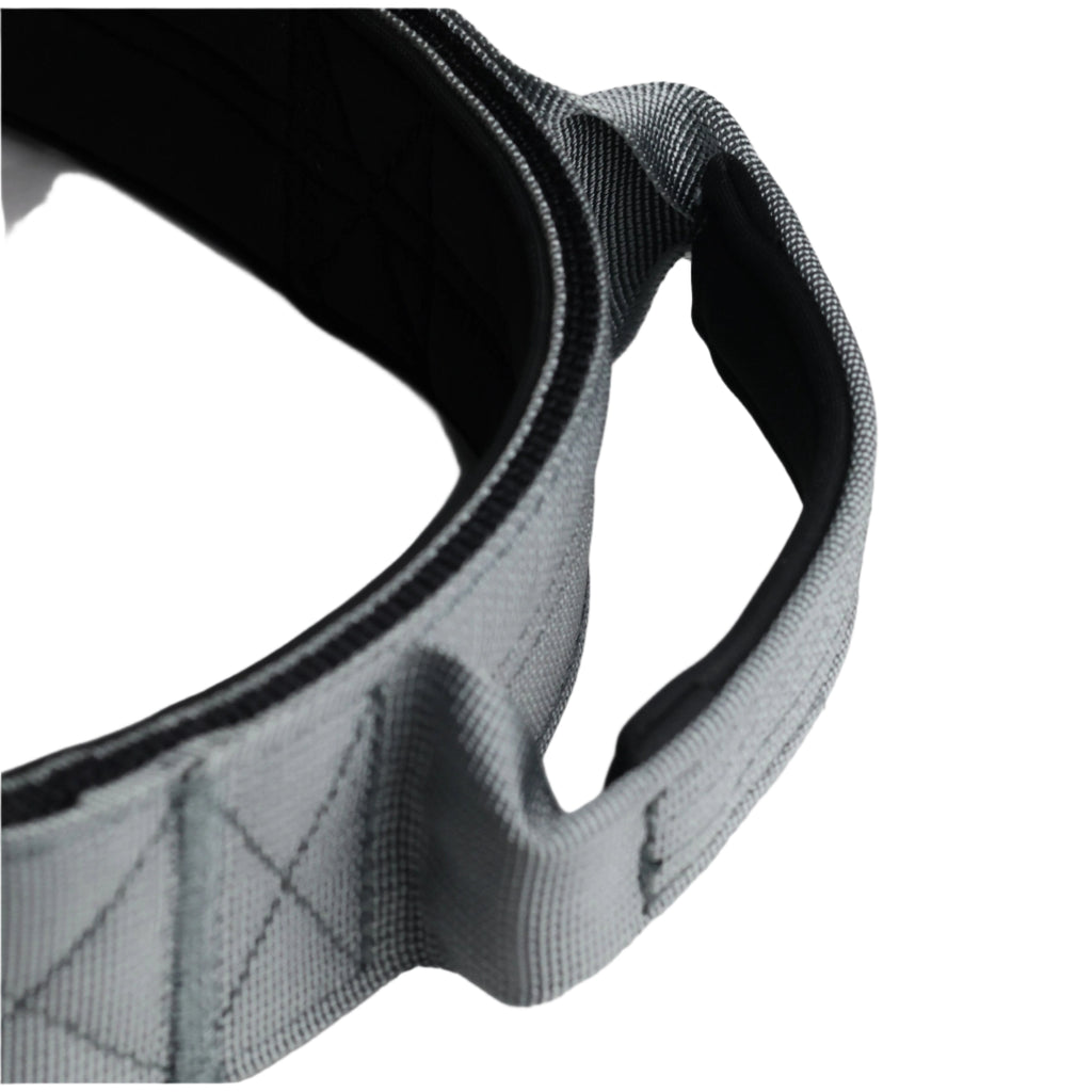Pure Dog K9 5cm Tactical Dog Collar with Handle | Grey