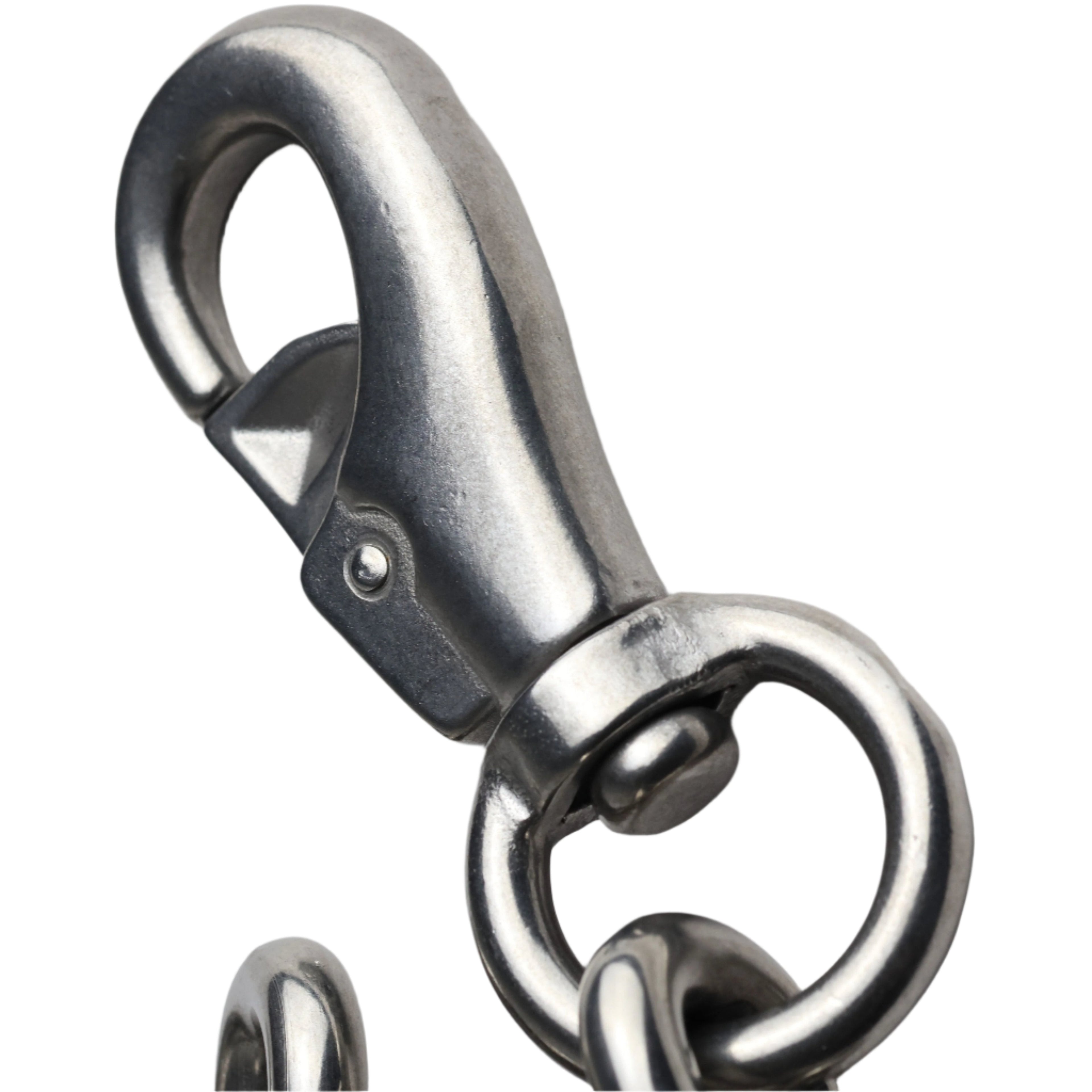 Pure Dog K9 Mighty Stainless Steel Chain Dog Lead | 80cm