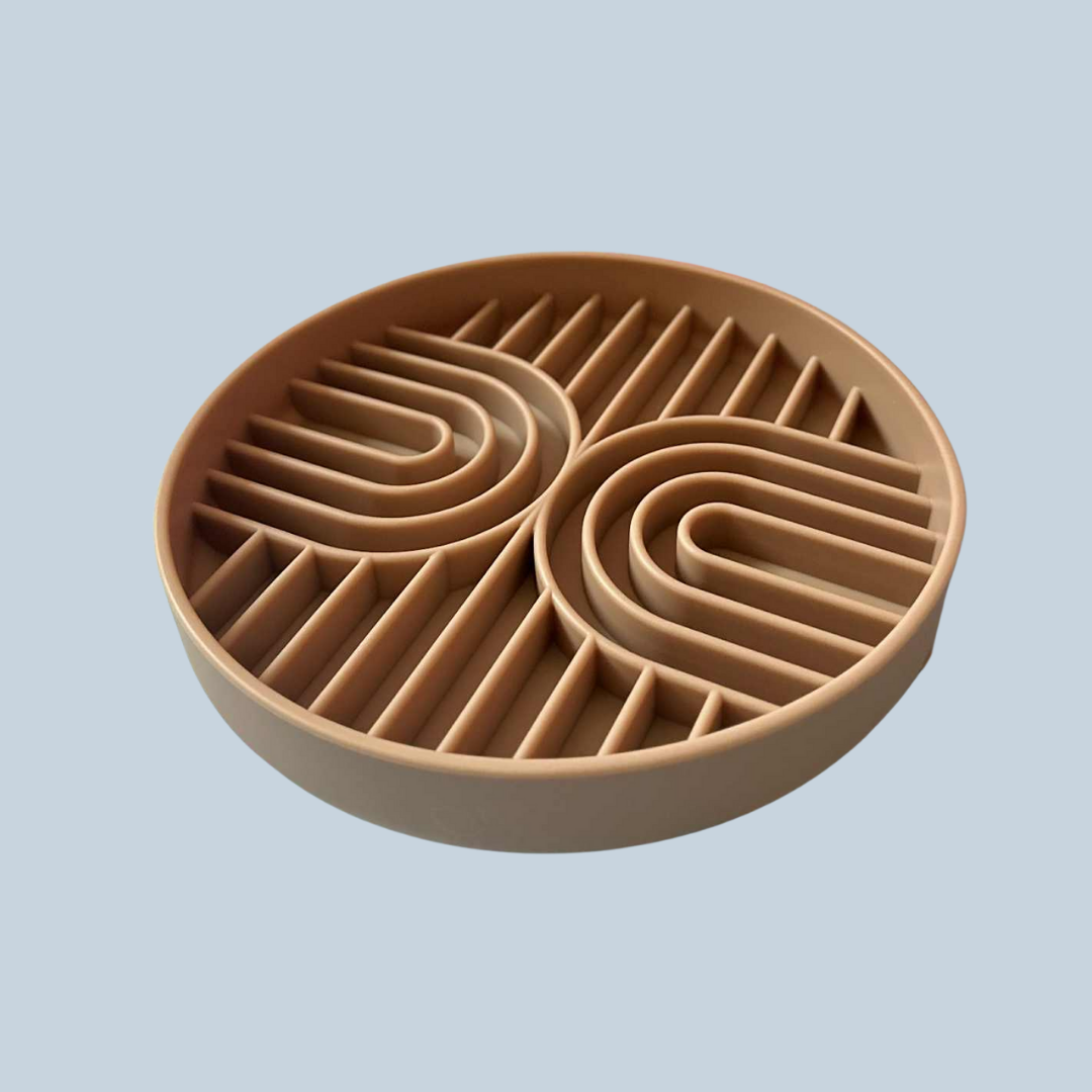 Slow & Steady - 2-in-1 Slow Feeder Bowl & Lick Mat | Calmer Mealtimes