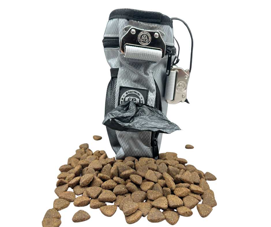 BTactical™ Dog Walking Treat Bag with Poo Bag Dispenser | Misty Grey