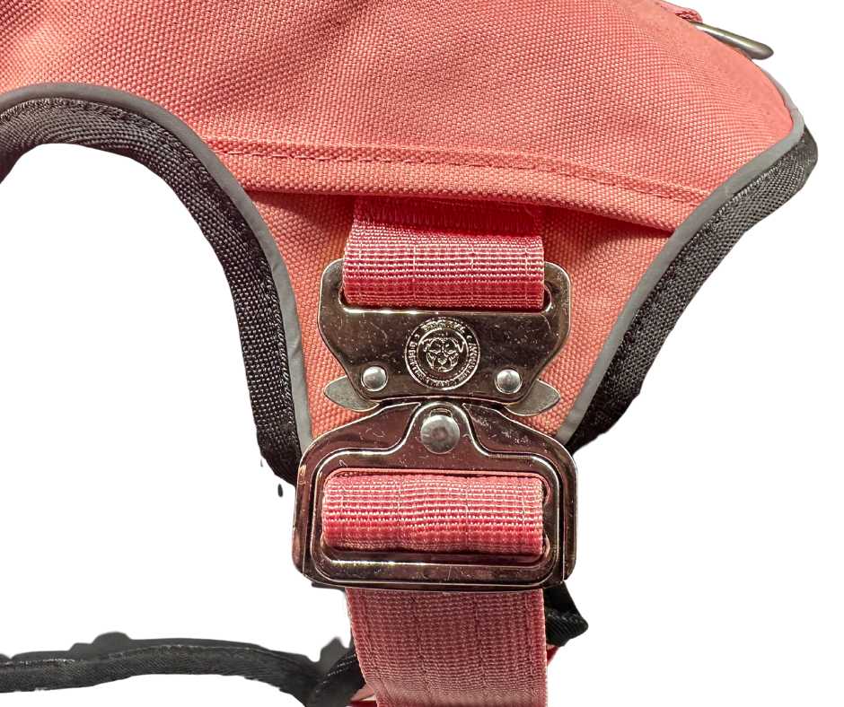 BTactical™ Ultimate No-Pull Dog Harness with Tracker Pocket | Pretty Pink