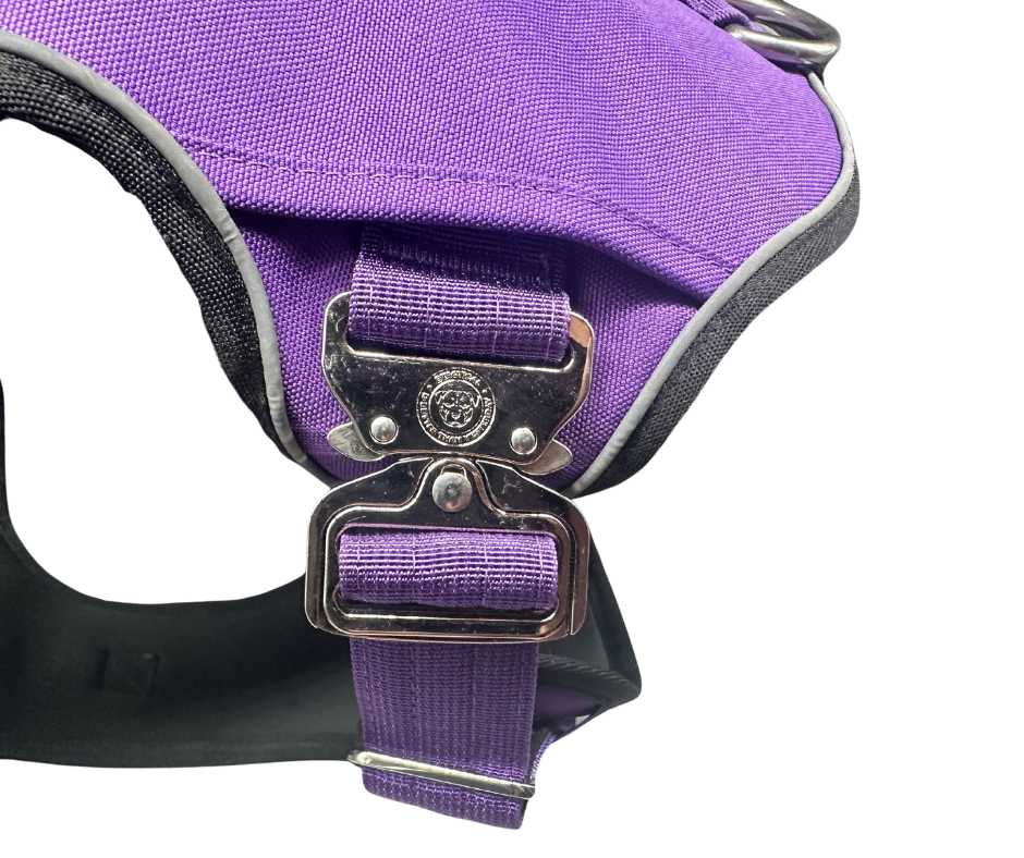 BTactical™ Ultimate No-Pull Dog Harness with Tracker Pocket | Lavender Purple