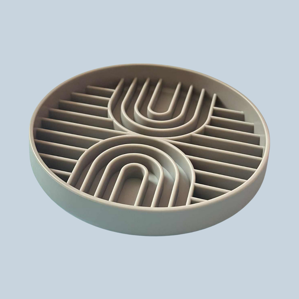 Slow & Steady - 2-in-1 Slow Feeder Bowl & Lick Mat | Calmer Mealtimes