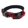 Pure Dog K9 5cm Tactical Dog Collar with Handle | Red Camo