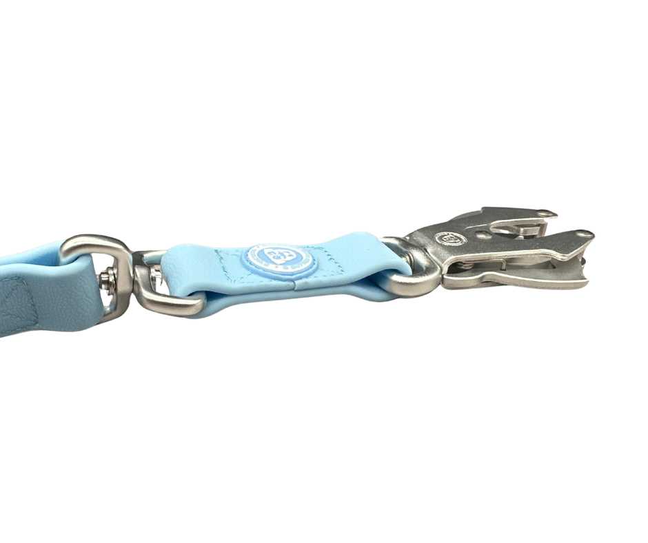 BTactical™ Waterproof PVC Frog Clip Dog Lead | Pastel Blue