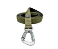 BTactical™ Tactical Nylon Dog Lead with Carabiner Clip | Khaki Green