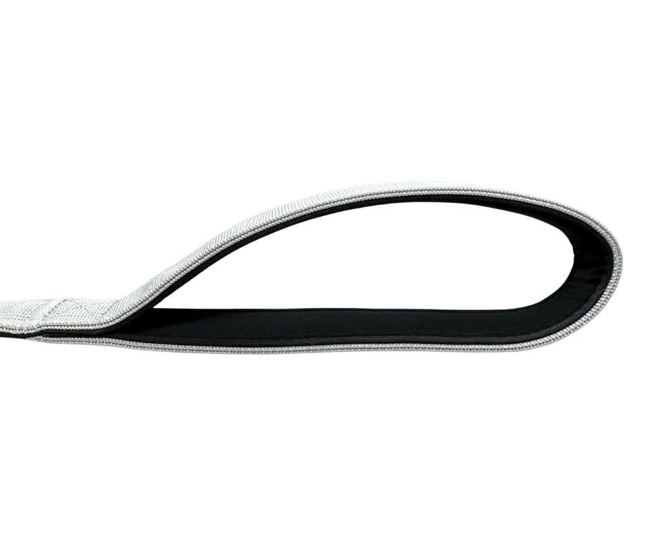 BTactical™ Tactical Nylon Dog Lead with Carabiner Clip | Misty Grey