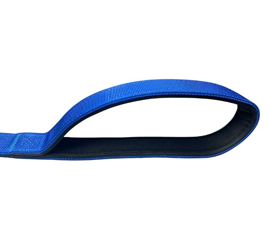 BTactical™ Nylon Carabiner Clip Dog Lead with Padded Handle | Royal Blue