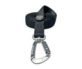 BTactical™ Nylon Carabiner Clip Dog Lead with Padded Handle | Midnight Black