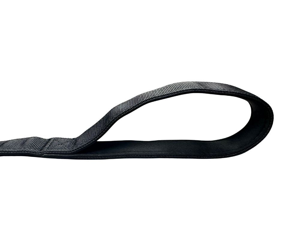 BTactical™ Nylon Carabiner Clip Dog Lead with Padded Handle | Midnight Black
