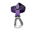 BTactical™ Tactical Nylon Dog Lead with Carabiner Clip | Lavender Purple
