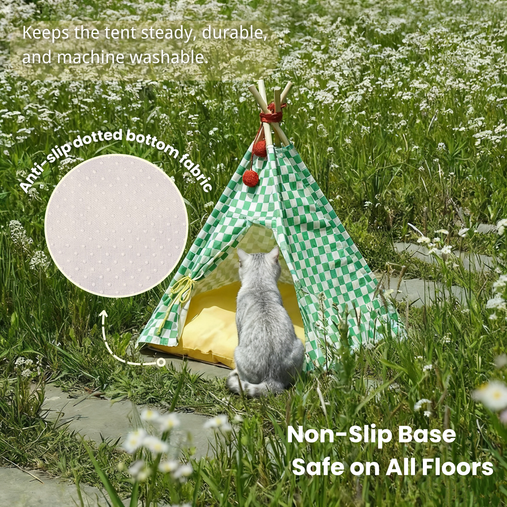 zeze Cat Camping Tent | Portable Indoor & Outdoor Cat Hideaway