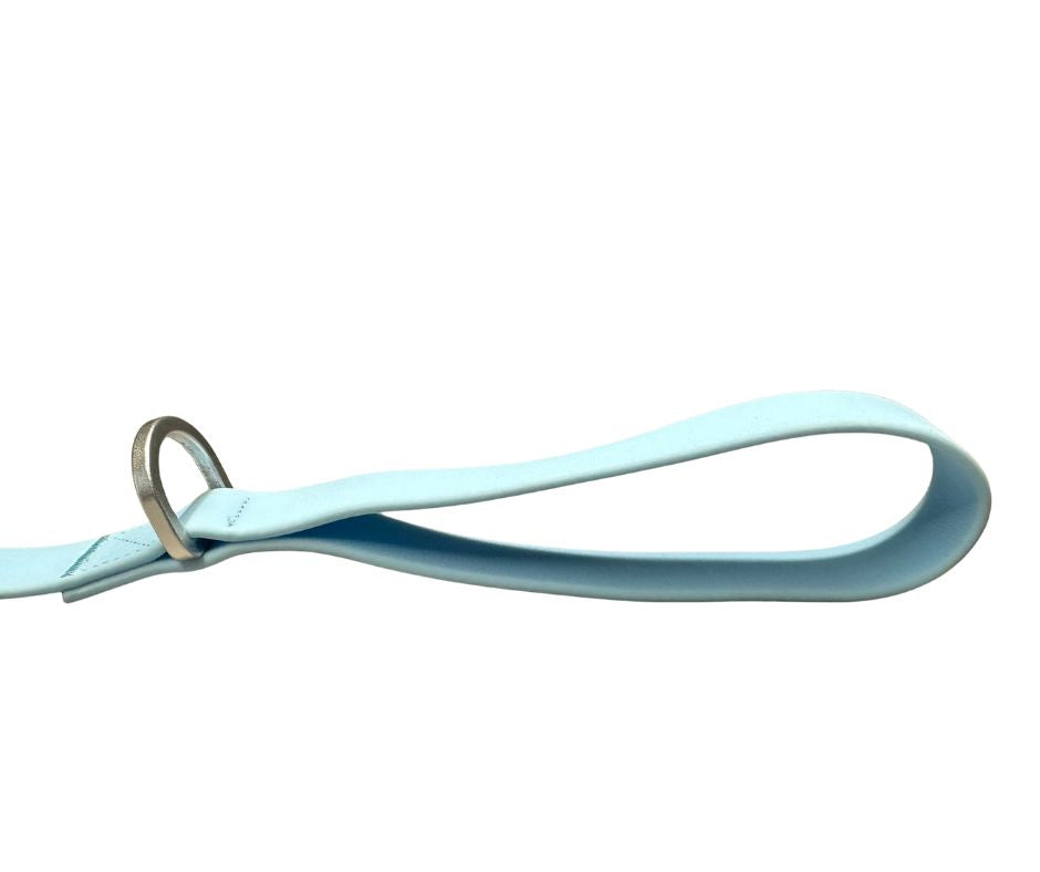BTactical™ Extra-Strong PVC Carabiner Clip Dog Lead | Pastel Blue | 120cm & 150cm