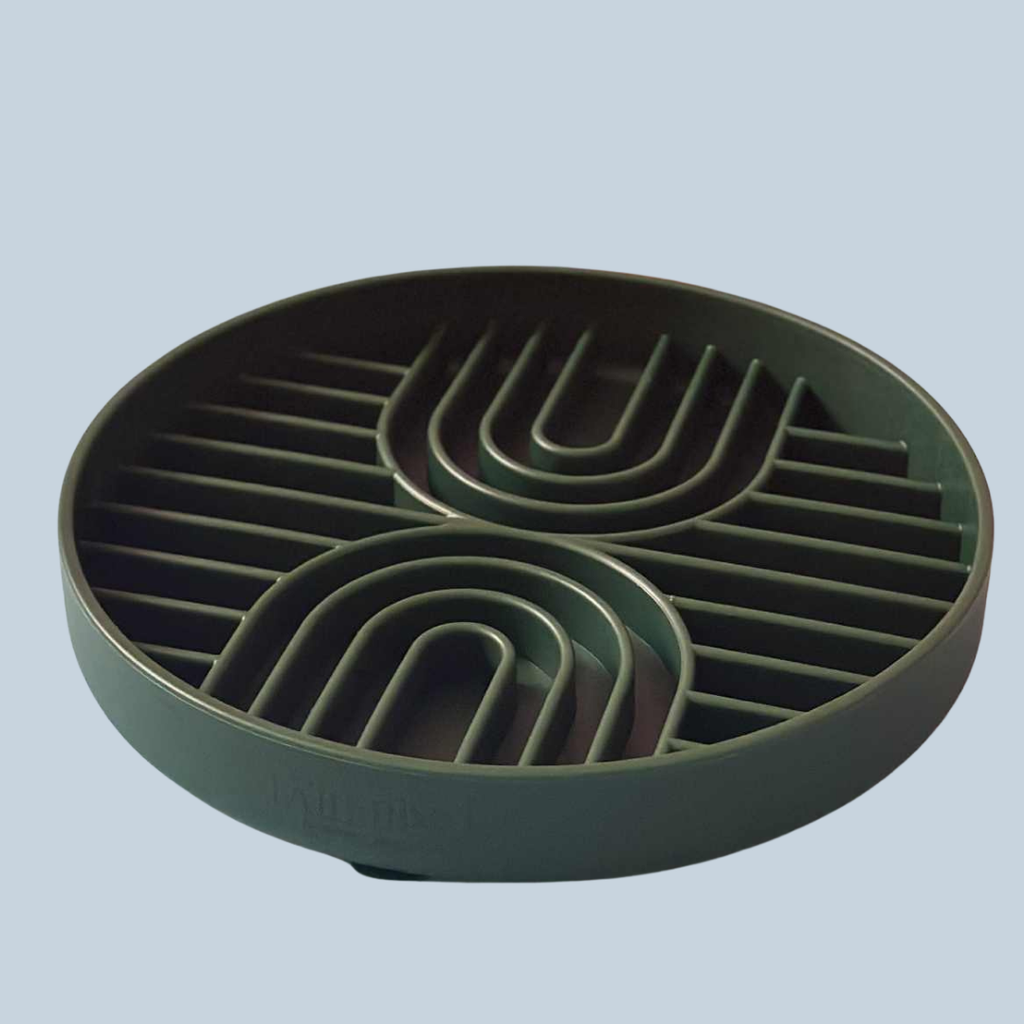 Slow & Steady - 2-in-1 Slow Feeder Bowl & Lick Mat | Calmer Mealtimes