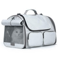 Soft-Sided Cat & Small Dog Carrier – Grey