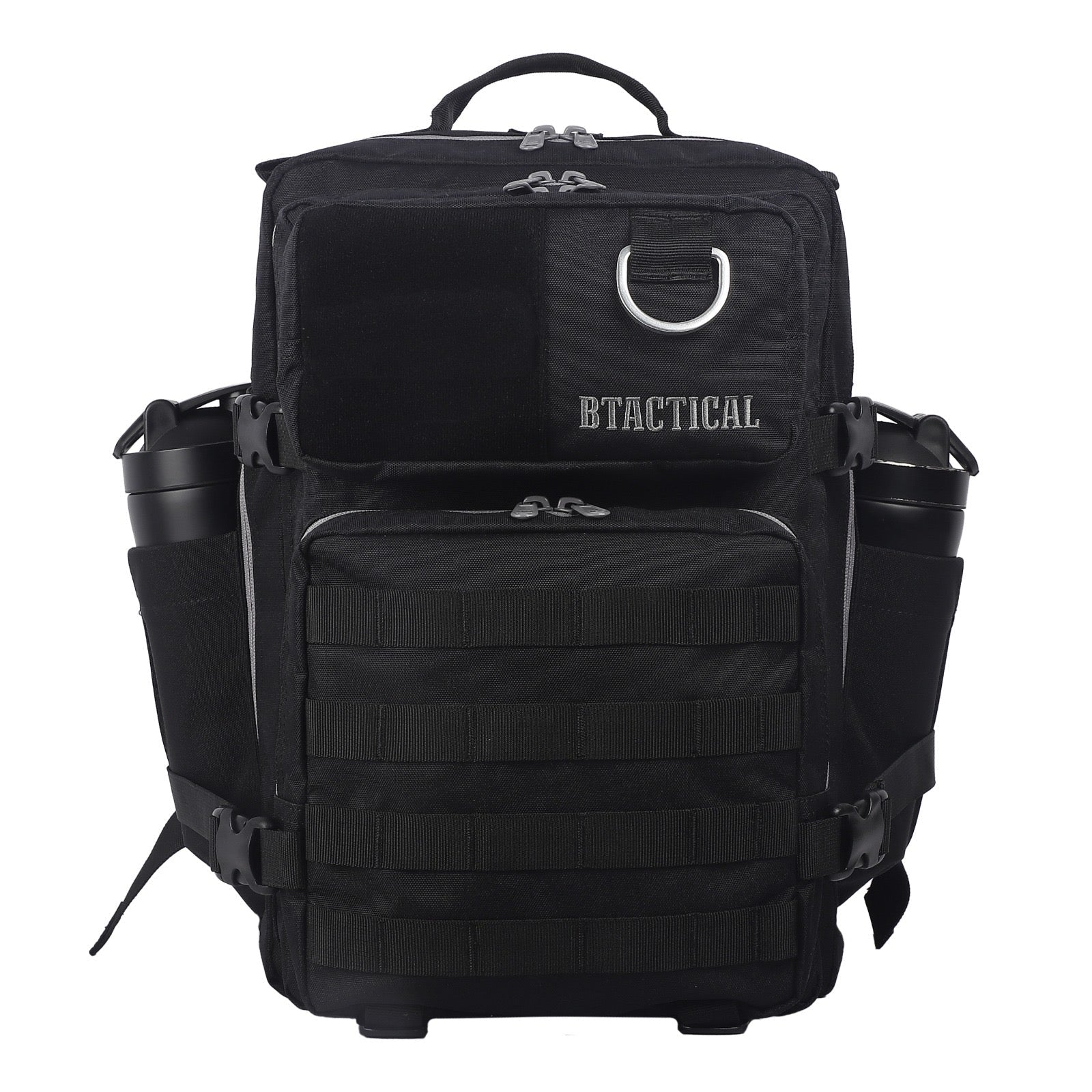 BTactical™ 35L Water-Resistant Backpack with Laptop Pocket | Black Smoke