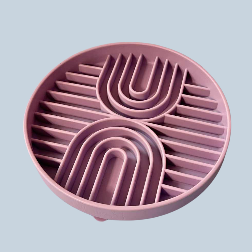 Slow & Steady - 2-in-1 Slow Feeder Bowl & Lick Mat | Calmer Mealtimes