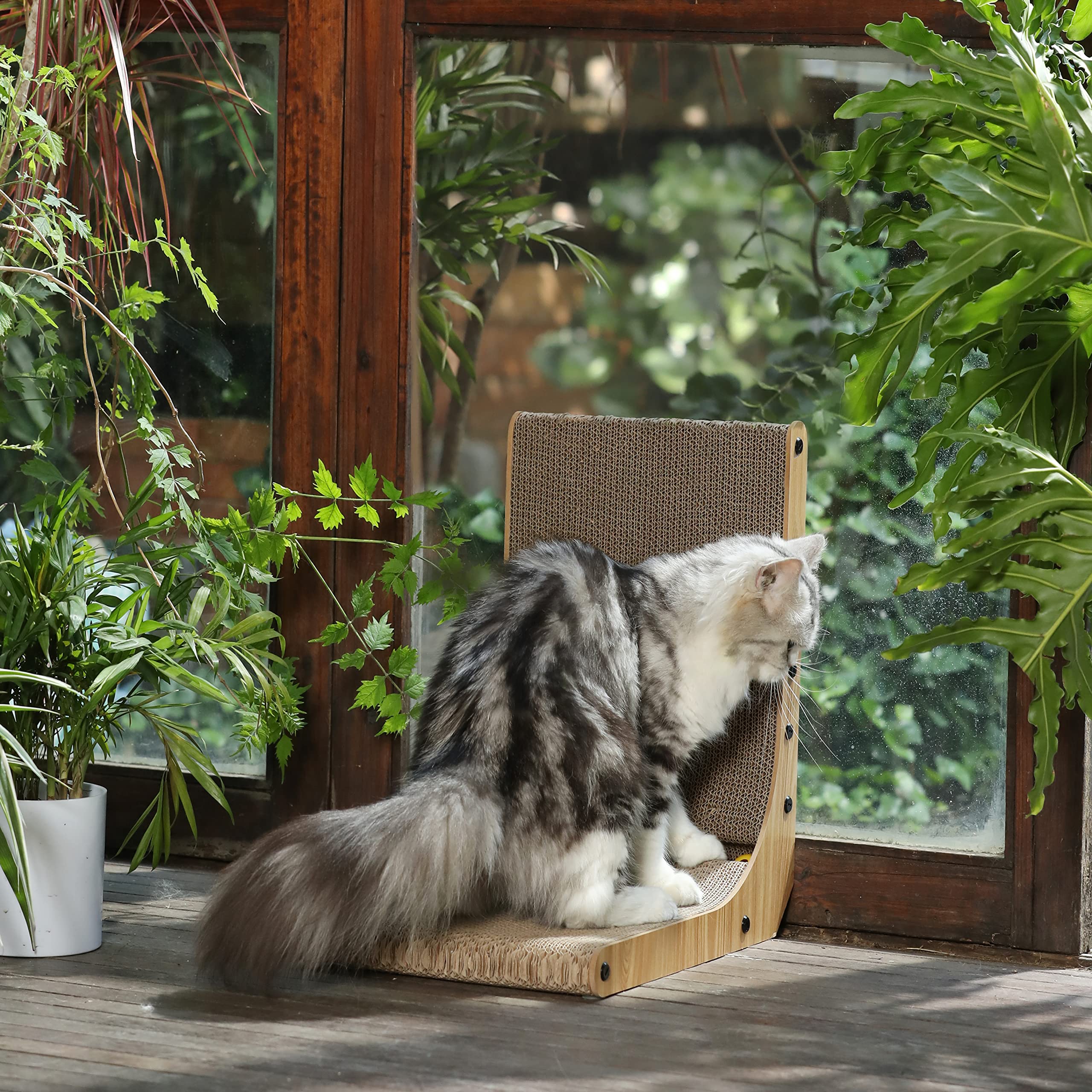 FUKUMARU Cat Scratcher, Small L Shape