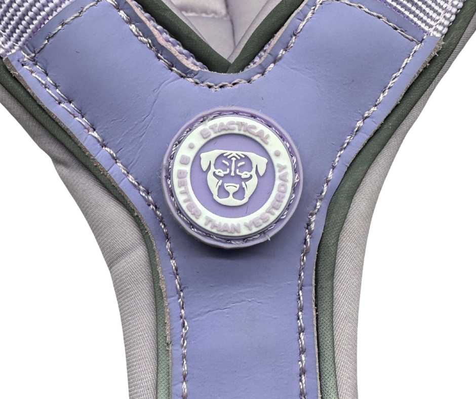 BTactical™ 2.5cm Slip-On Dog Harness | Pastel Purple
