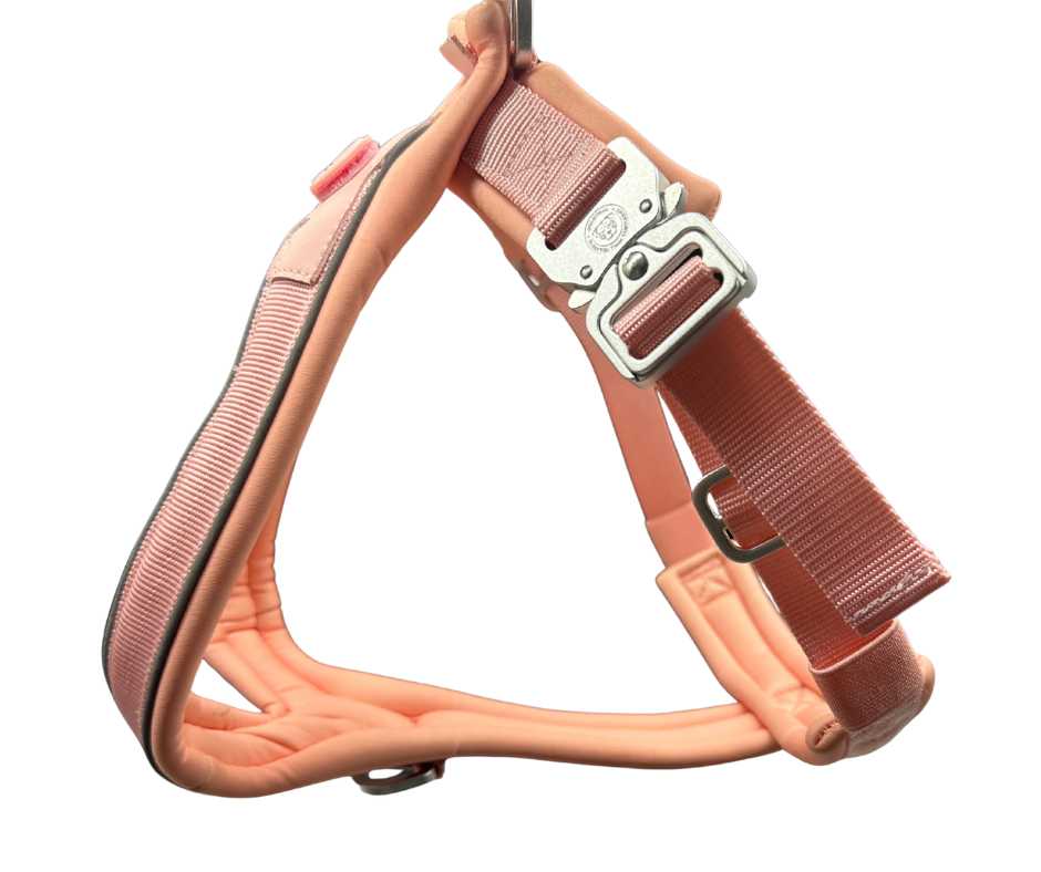 BTactical™ 2.5cm Slip-On Dog Harness | Pastel Pink
