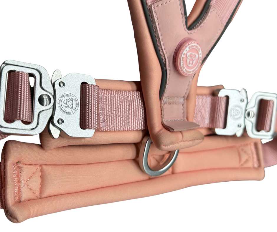 BTactical™ 2.5cm Slip-On Dog Harness | Pastel Pink