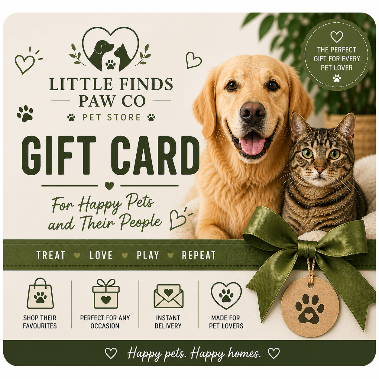 Little Finds Paw Co Gift Card