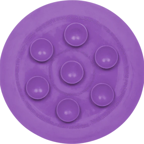 LickiMat® UFO™ Suction Slow Feeder Lick Mat for Dogs