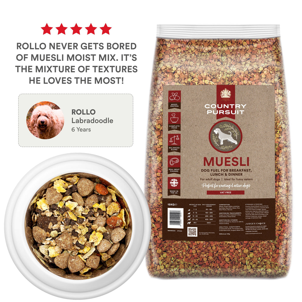 Country Pursuit Muesli Complete Adult Semi-Moist Dog Food 300g Sample