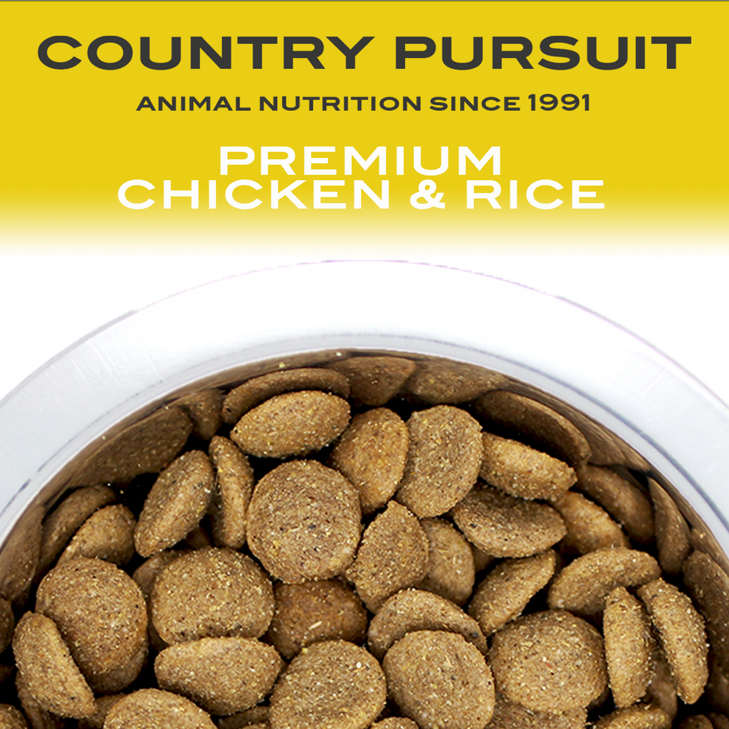 Country Pursuit Premium Chicken & Rice Adult Dry Dog Food - 3kg