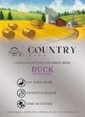 Super Premium Hypoallergenic Duck & Potato Dry Dog Food | Adult Dogs