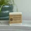 Cream natural dog shampoo bar for dogs, "Stop Bugging Me" bug-repellent