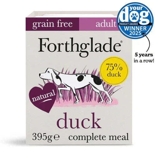 Forthglade Grain Free Complete Wet Dog Food - Duck