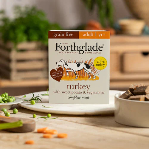 Forthglade Grain Free Complete Wet Dog Food - Turkey
