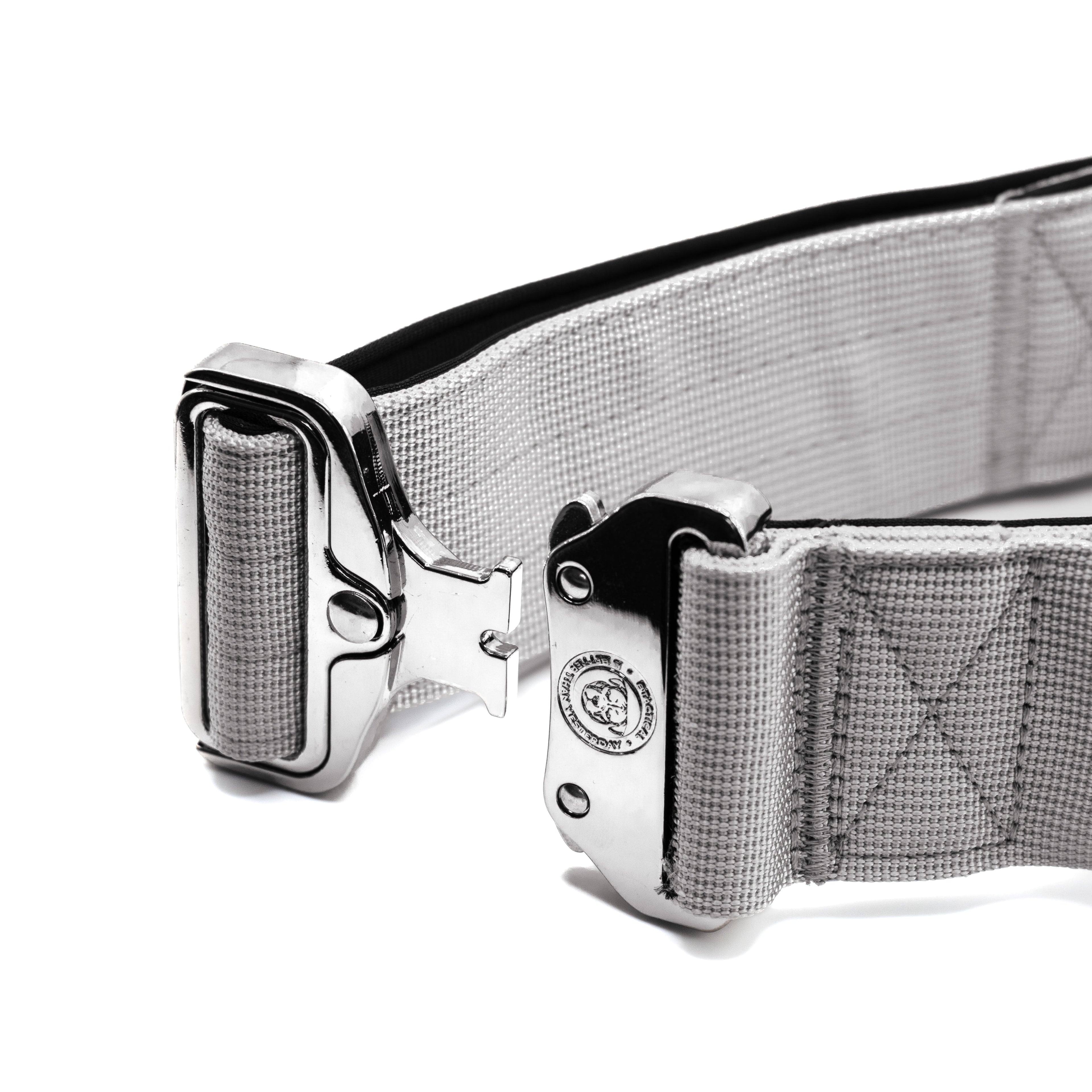 BTactical™ 5cm Tactical Dog Collar with Handle | Misty Grey