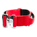 BTactical™ 5cm Tactical Dog Collar with Handle | Citrus Red