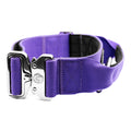 BTactical™ 5cm Tactical Dog Collar with Handle | Lavender Purple