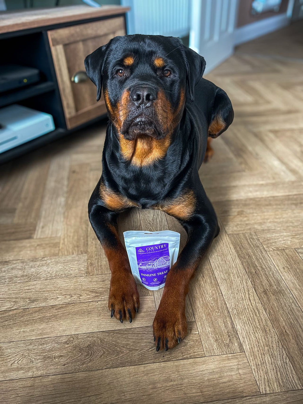 Immune Boost Bites | Duck & Chicken Dog Treats with Beta Glucans, Nucleotides & Vitamins