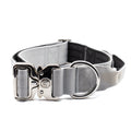 BTactical™ 4cm Tactical Dog Collar with Handle | Misty Grey