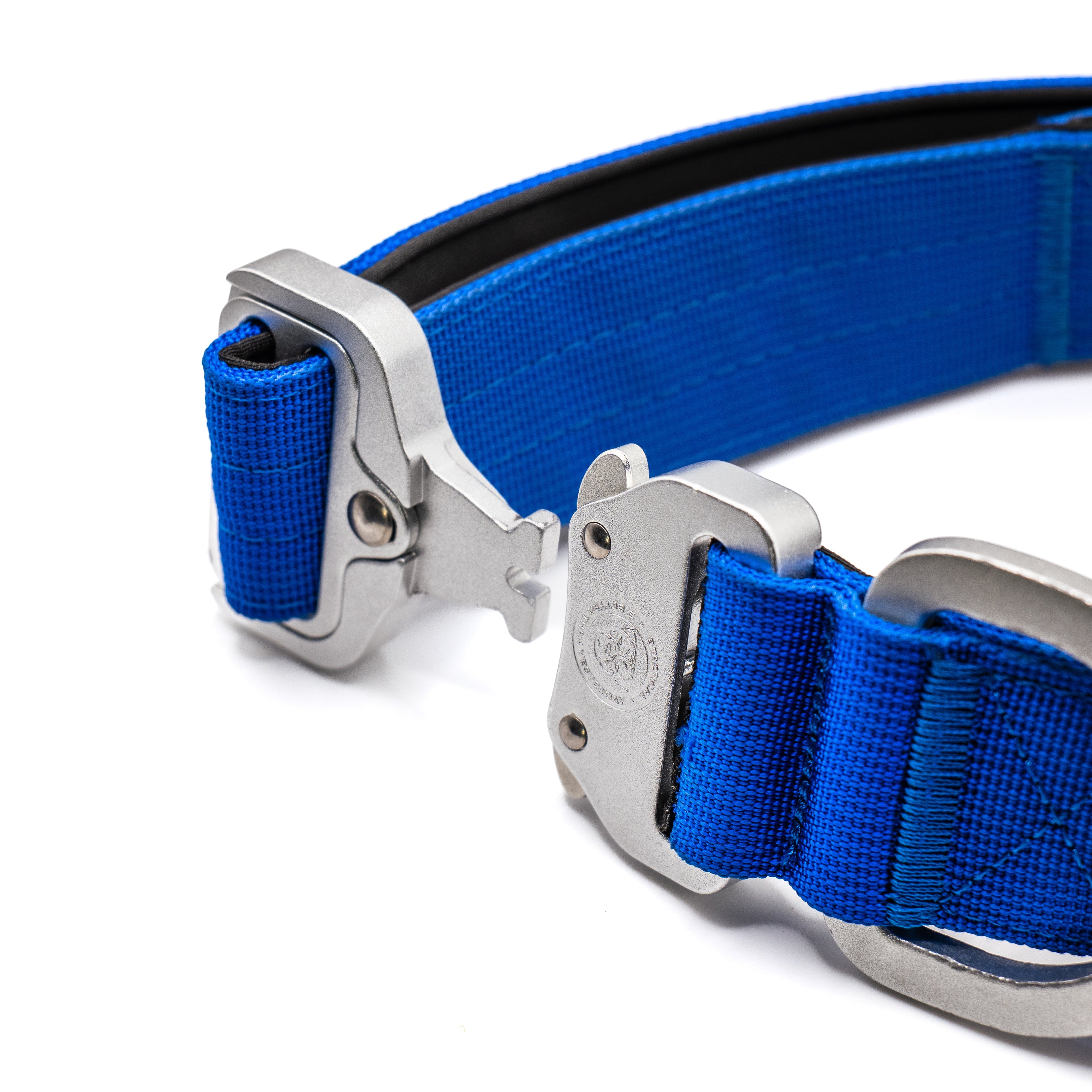 BTactical™ 4cm Tactical Dog Collar with Handle | Royal Blue