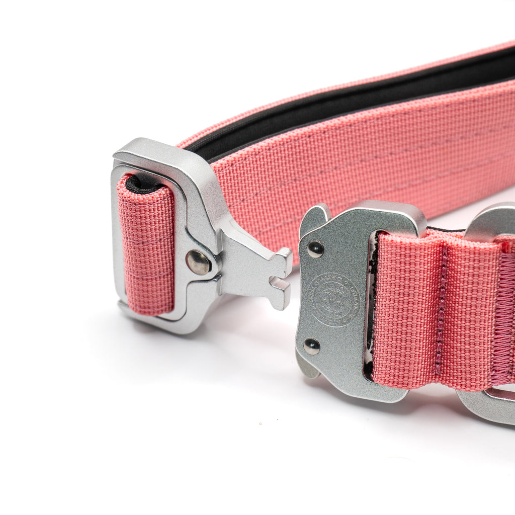 BTactical™ 4cm Tactical Dog Collar with Handle | Pretty Pink