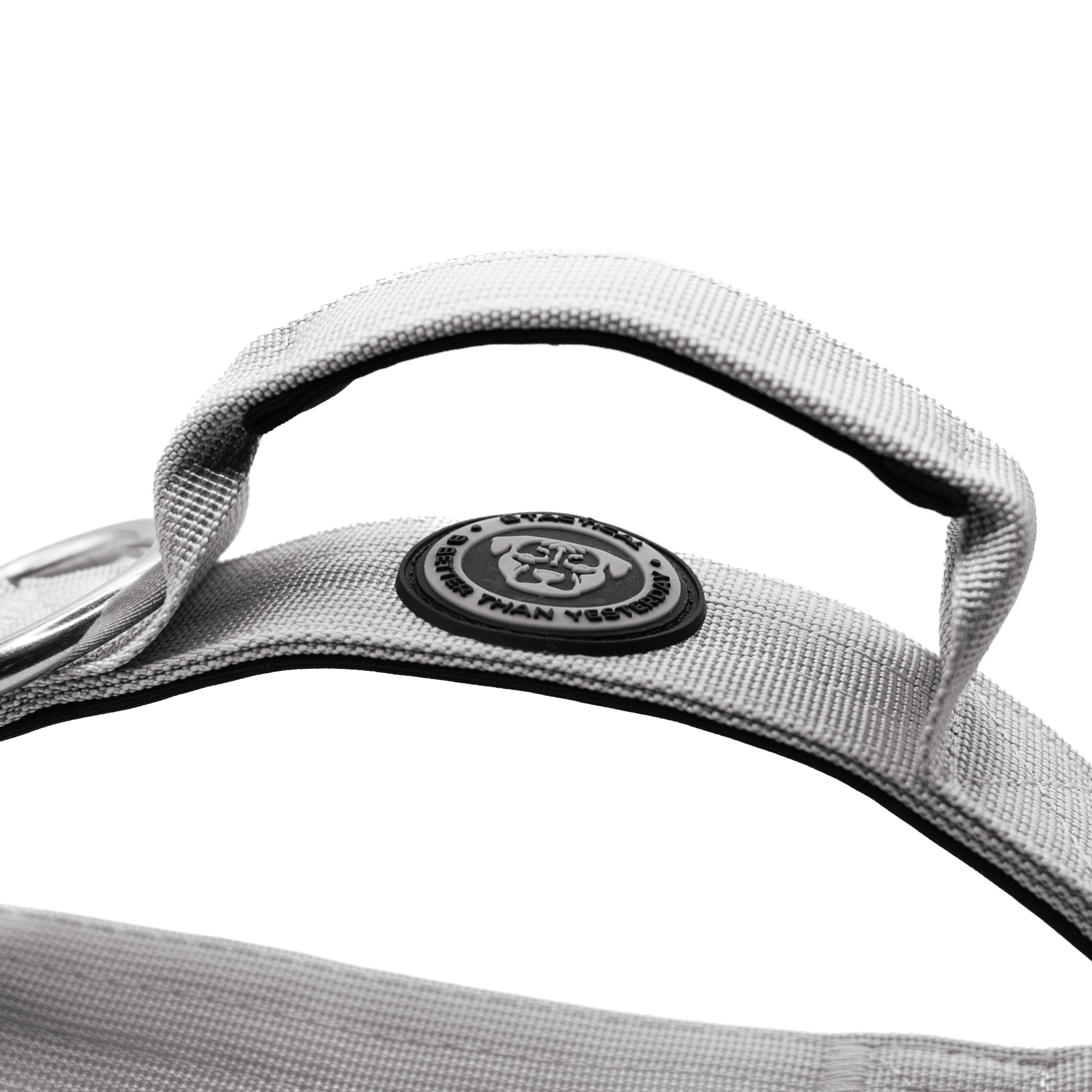 BTactical™ 4cm Tactical Dog Collar with Handle | Misty Grey