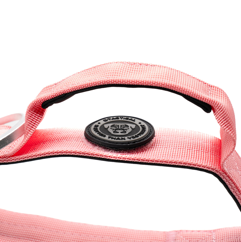 BTactical™ 4cm Tactical Dog Collar with Handle | Pretty Pink