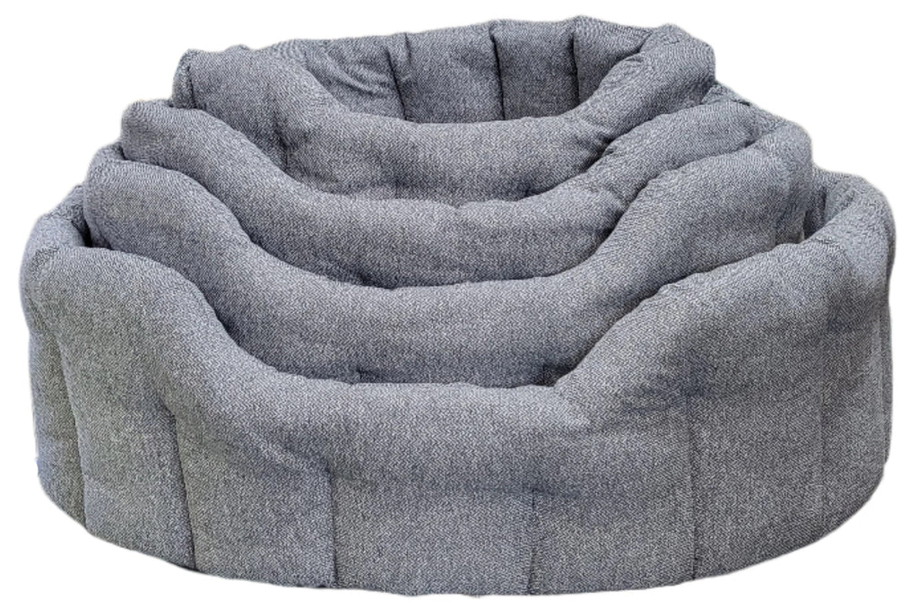 Premium Orkney Tweed Oval Beds