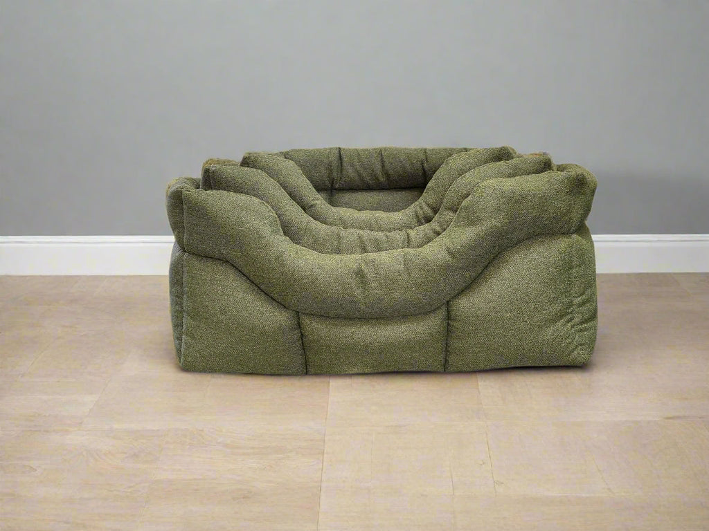 Premium Rectangular High Sided Orkney Tweed Beds
