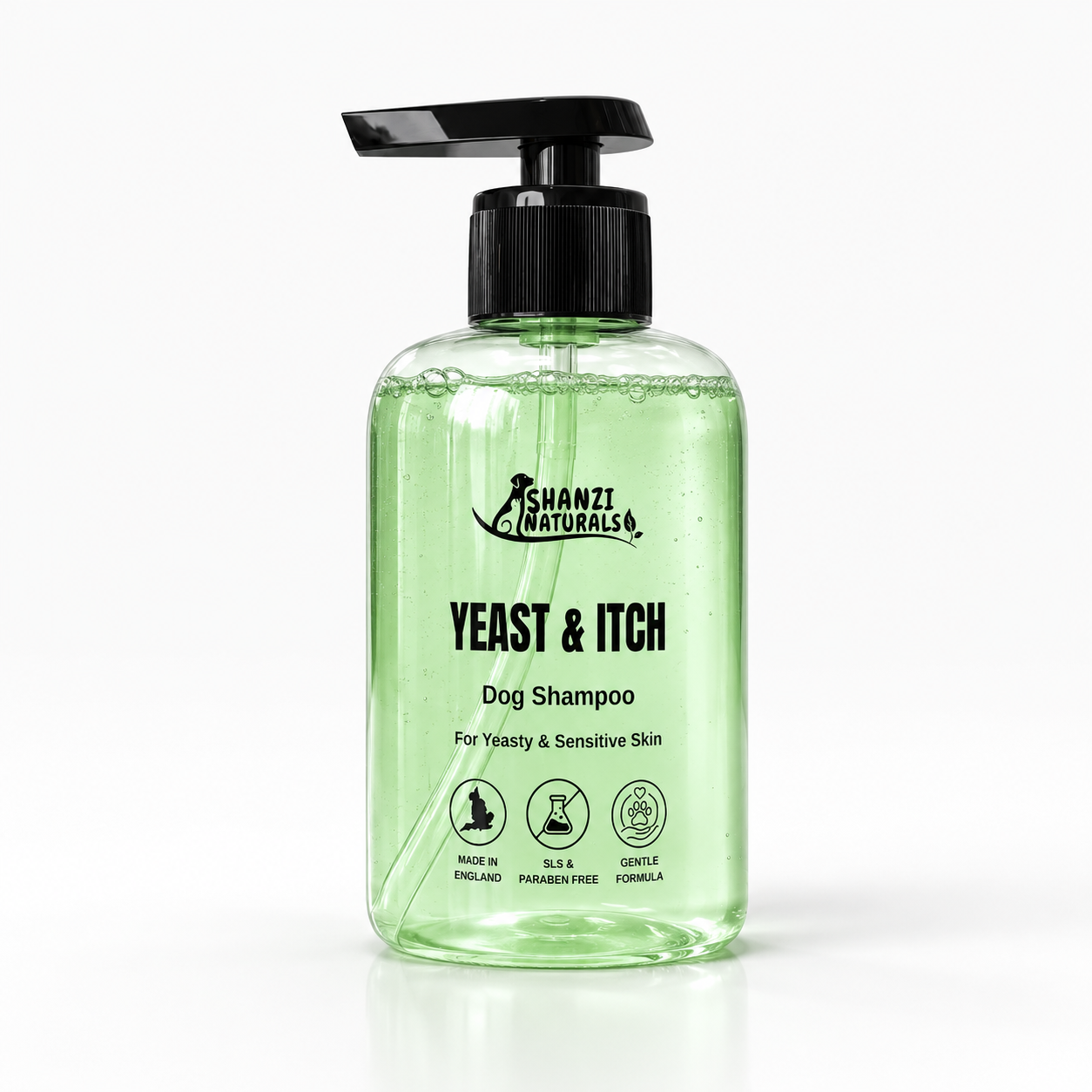 Yeast & Itch Shampoo for Dogs | Botanical Skin Rescue for Yeasty, Itchy & Greasy Coats