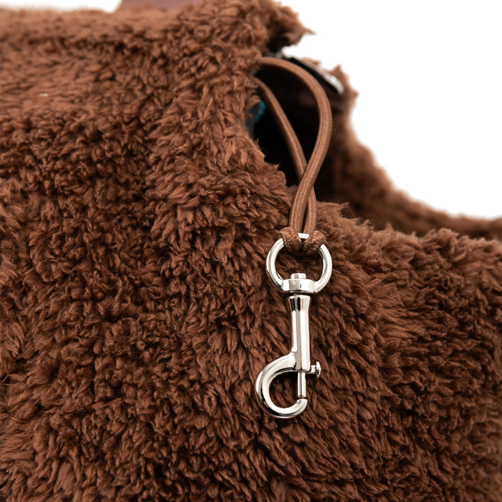 Carnaby Teddy Bear Dog Carrier – Cocoa Bean | Soho Poms