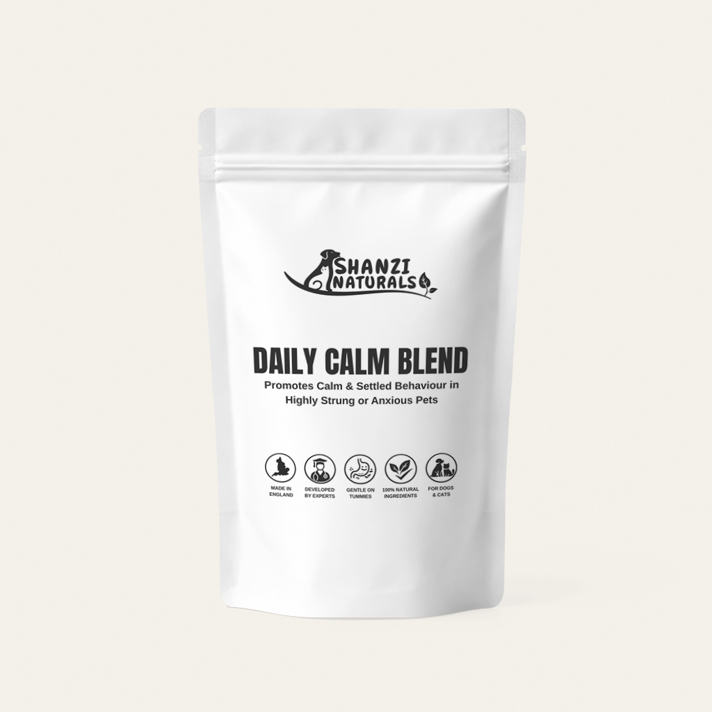 Daily Calm Blend for Dogs & Cats – Natural Calming Powder for Anxious & Sensitive Pets